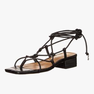 NWOT Sam Edelman Black Strappy Sandals